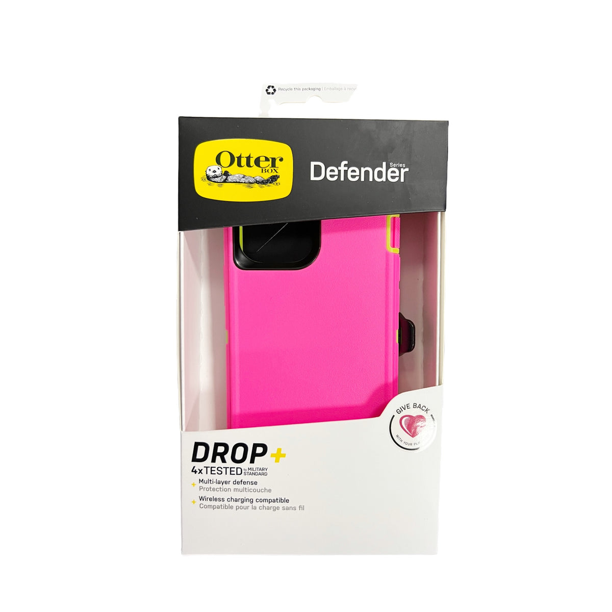 Estuche OTTERBOX defender fucsia / verde - IPHONE 13 MINI