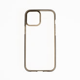 Estuche SPIGEN transparente - marco gris- IPHONE 13 PRO