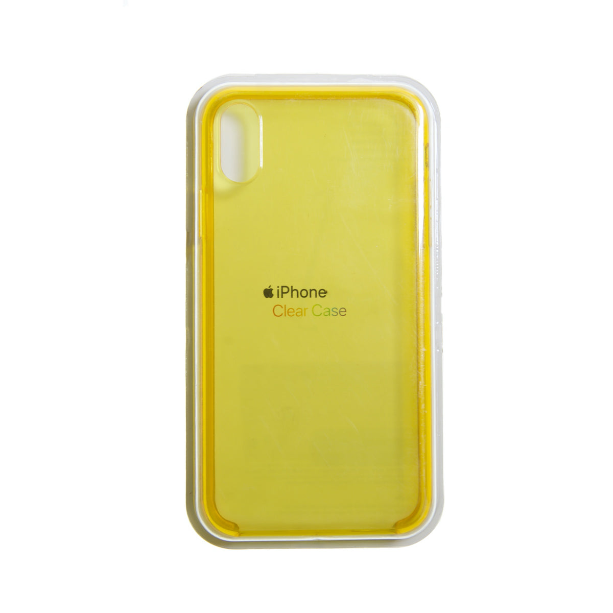Estuche APPLE transparente amarillo IPHONE XS MAX (6.5)