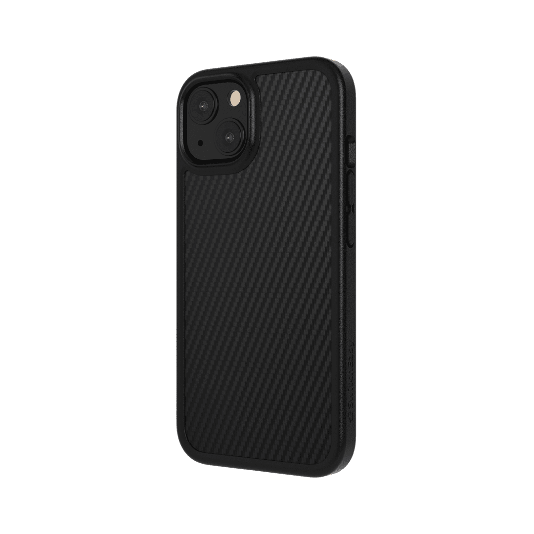 Estuche SWITCHEASY aero + shockproof case iphone 13 carbon black