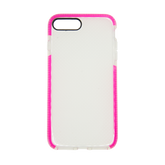 Estuche EL REY Mesh Transparente/Fucsia - Iphone 7 Plus