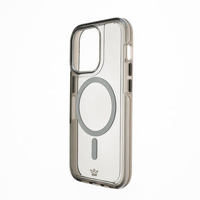Estuche EL REY symmetry con magsafe transparente transparente / gris iphone 14
