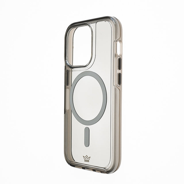 Estuche EL REY symmetry con magsafe transparente transparente / gris - iphone 13