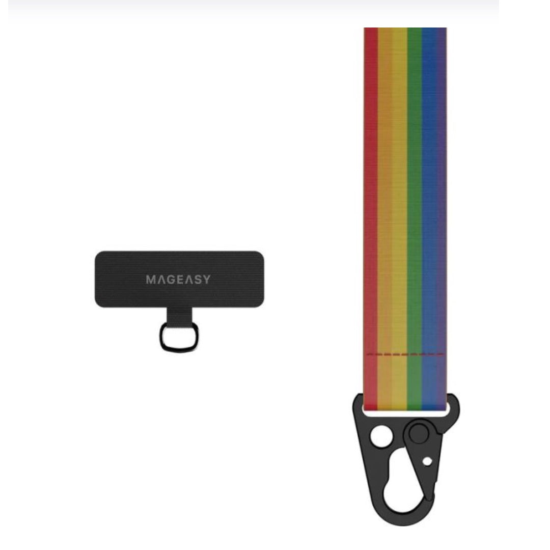 Accesorios SWITCHEASY strap+strap card for iphone reflect rainbow