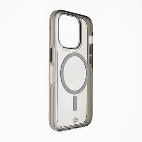 Estuche EL REY symmetry con magsafe transparente transparente / gris  iphone 14 plus