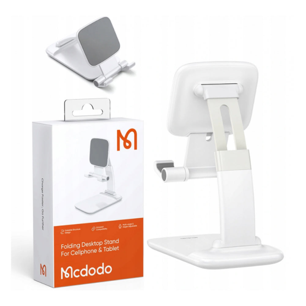 Accesorios MCDODO holder o base de escritorio para colocar celular o tablet blanca