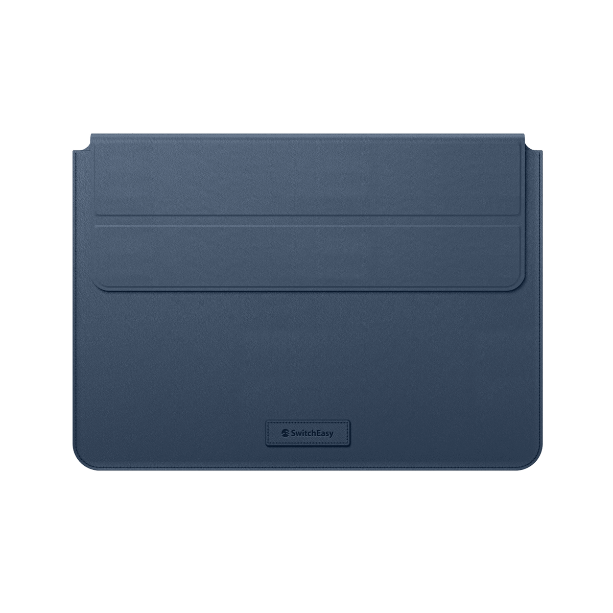 Estuche SWITCHEASY easystand leather macbook sleeve 2021-2019 macbook pro 16"& 2019-2016 macbook pro 15” midnight blue