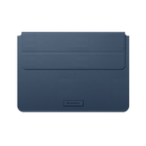 Estuche SWITCHEASY easystand leather macbook sleeve 2021-2019 macbook pro 16"& 2019-2016 macbook pro 15” midnight blue