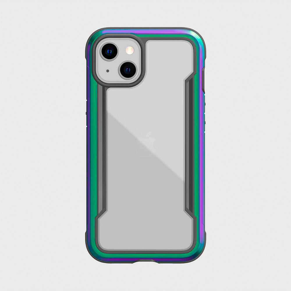 Estuche XDORIA raptic shield pro for iphone 13(anti-bacterial)  iridescent