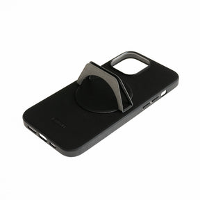 Estuche GEN funda con  holder compatible con magsafe-negro IPHONE 12 PRO MAX 6.7