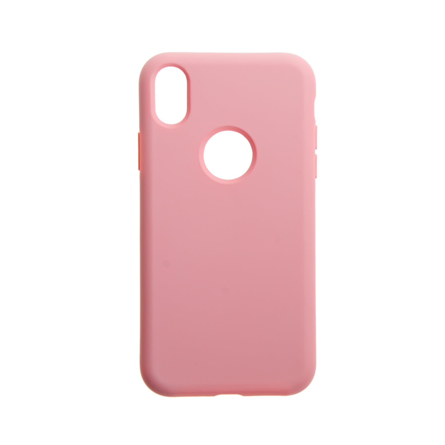 Estuche EL REY silicon rosado iphone xs