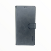 Estuche LC IMEEKE Libreta Con Porta Tarjeta Negro - Samsung Note10 Lite / A81