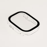 Estuche EL REY transparente + vidrio templado apple watch ultra - 49 mm