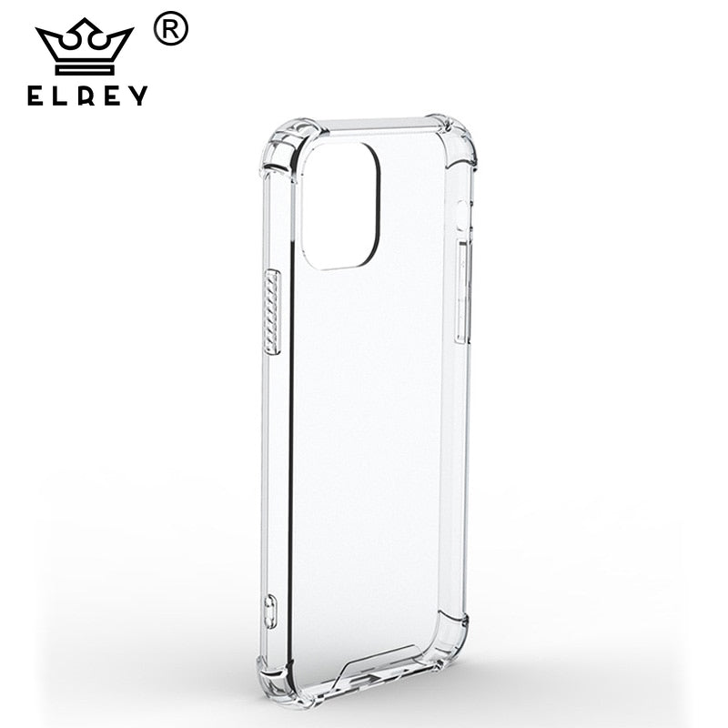 Estuche EL REY hard case reforzado transaparente - IPHONE 13