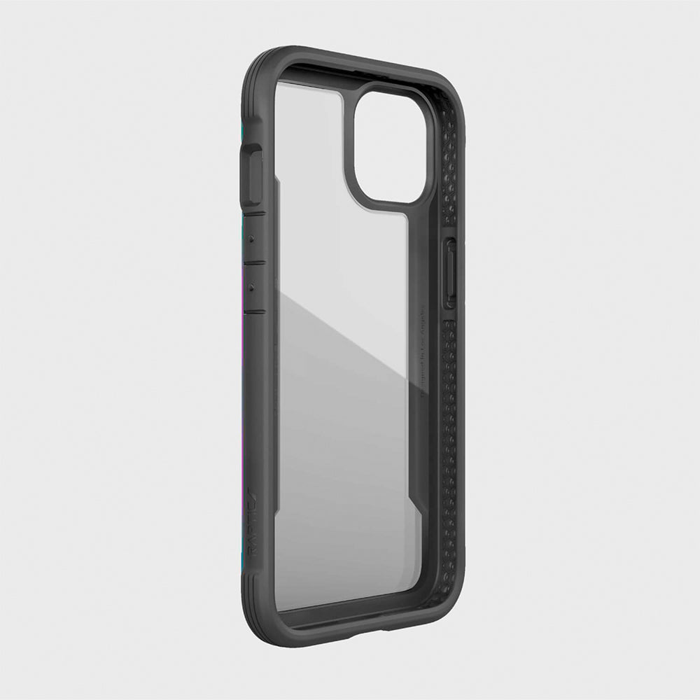 Estuche XDORIA raptic shield pro for iphone 13(anti-bacterial)  iridescent