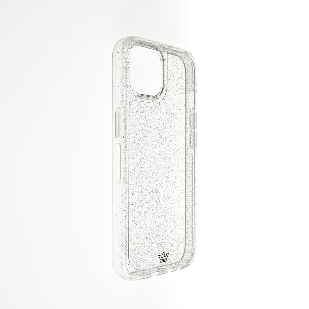 Estuche EL REY symmetry- transparente / glitter - iphone 14 plus