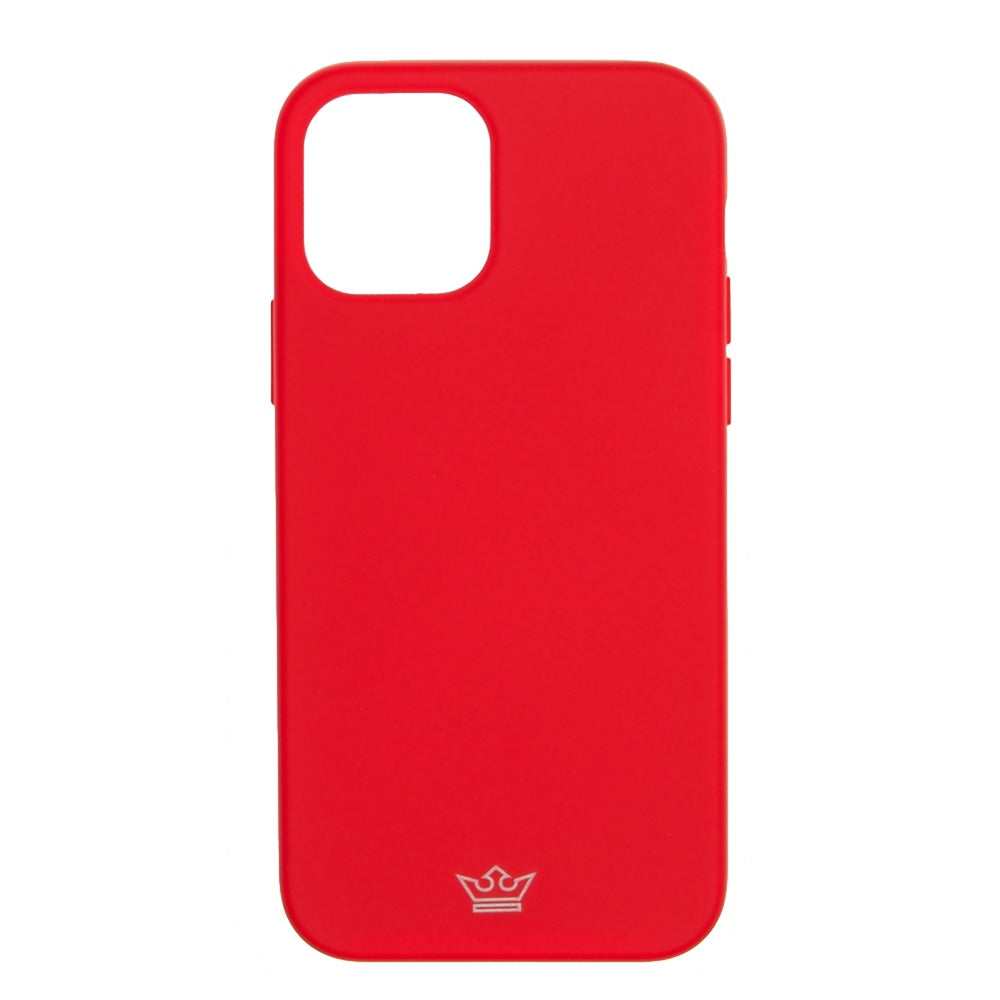 Estuche EL REY silicon  rojo - IPHONE 12 / PRO 6.1