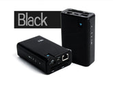 GEN Power Bank 7400 Negro Lector Memorias Wifi