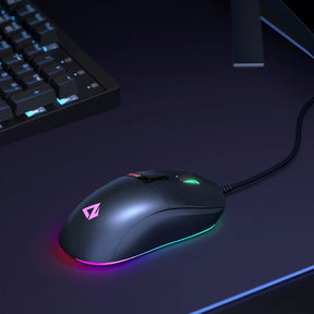 Accesorios AUKEY knight rgb gaming mouse 10000 dpi resolution con cable