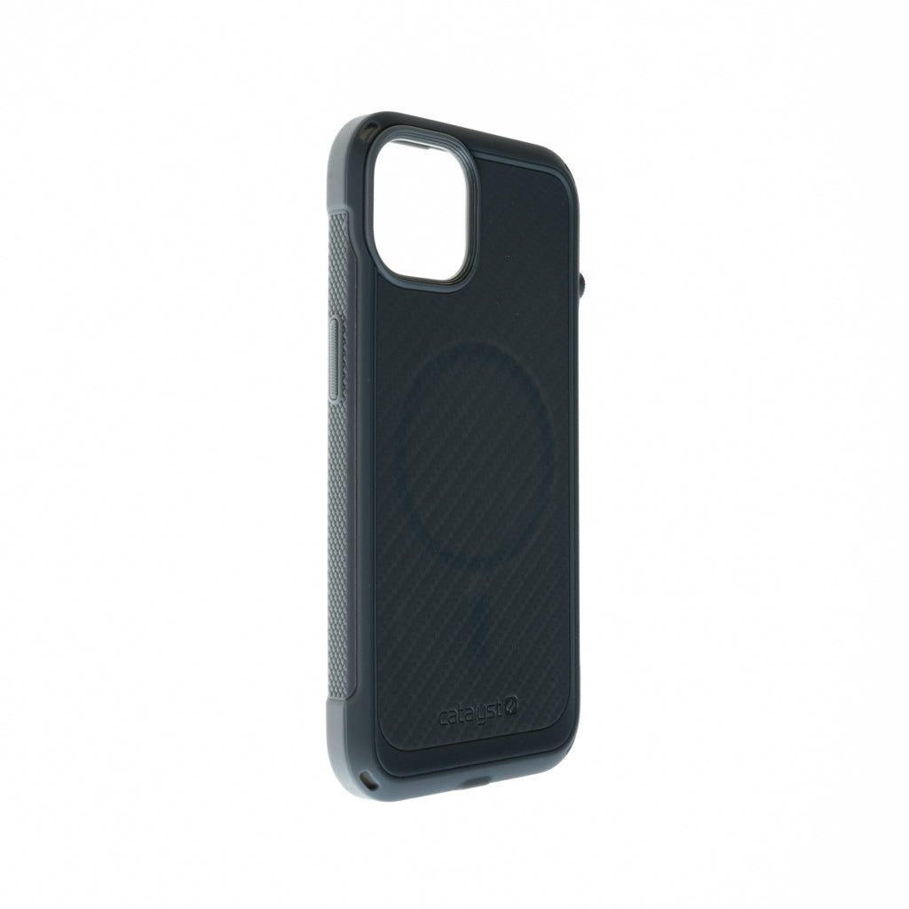 Estuche CATALYST serie vibe case fibra de carbon con magsafe iphone-13 gris