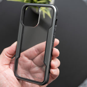 Estuche EL REY defense  gris /  negro - iphone 12 pro