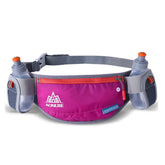 Accesorios AONIJIE cangurera deportiva con 2 pachotes 250 ml para correr rosado