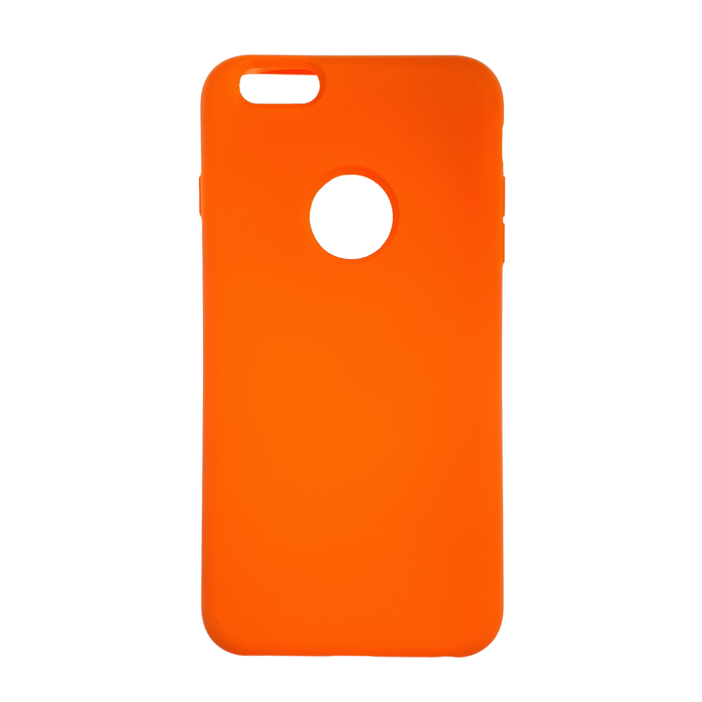 Estuche EL REY silicon naranja - iphone 6 plus