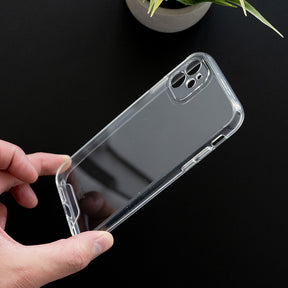 Estuche EL REY transparente con botones gris - IPHONE 11 (6.1)