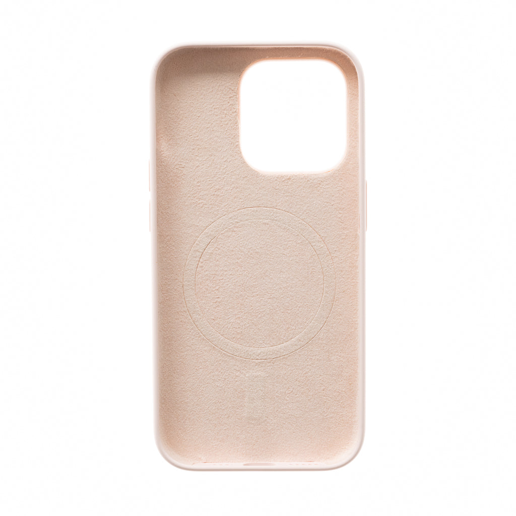 Estuche EL REY silicon case magsafe rosado - iphone 14