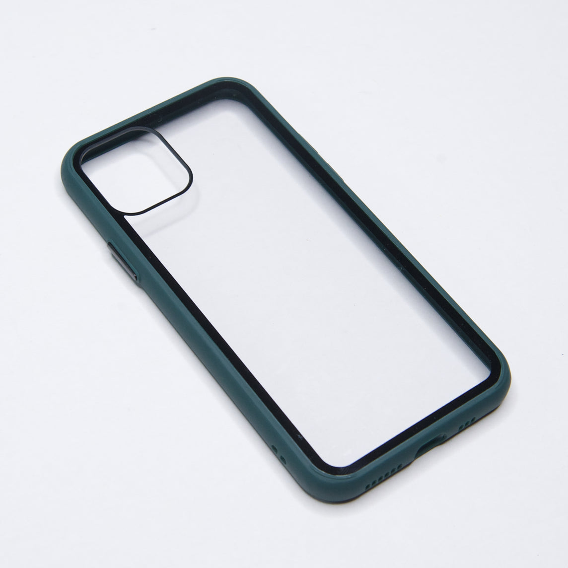 Estuche EL REY marco de color verde y parte de atras transparente - iphone 11 pro