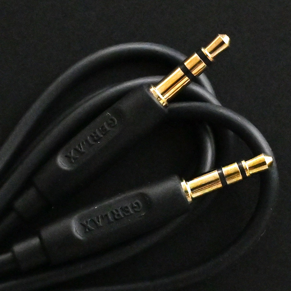 Accesorios Gerlax cable auxiliar de audio 3.5 mm plug - negro