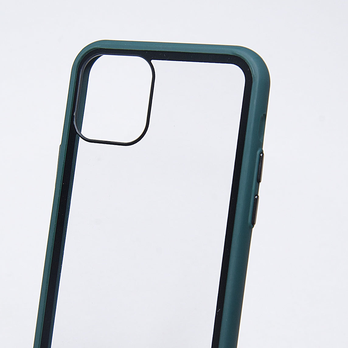 Estuche EL REY marco de color verde y parte de atras transparente - iphone 11 pro