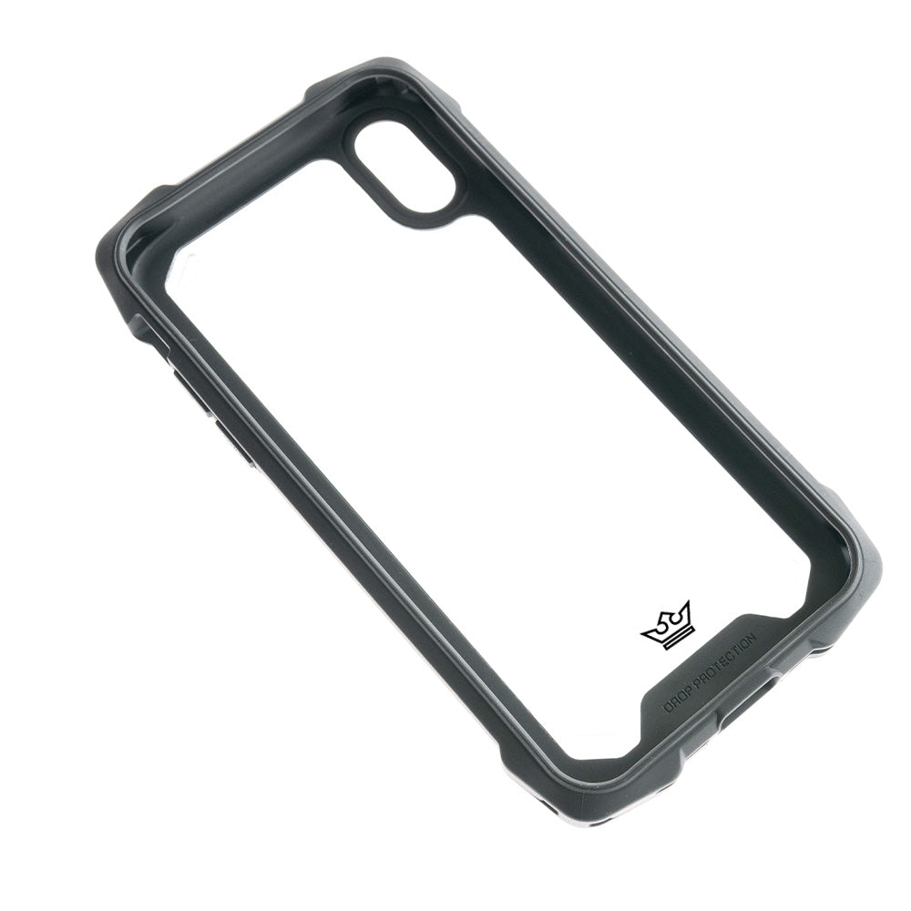 Estuche EL REY impact drop protection soporta 10 metros de caida negro/ negro -  iphone xr