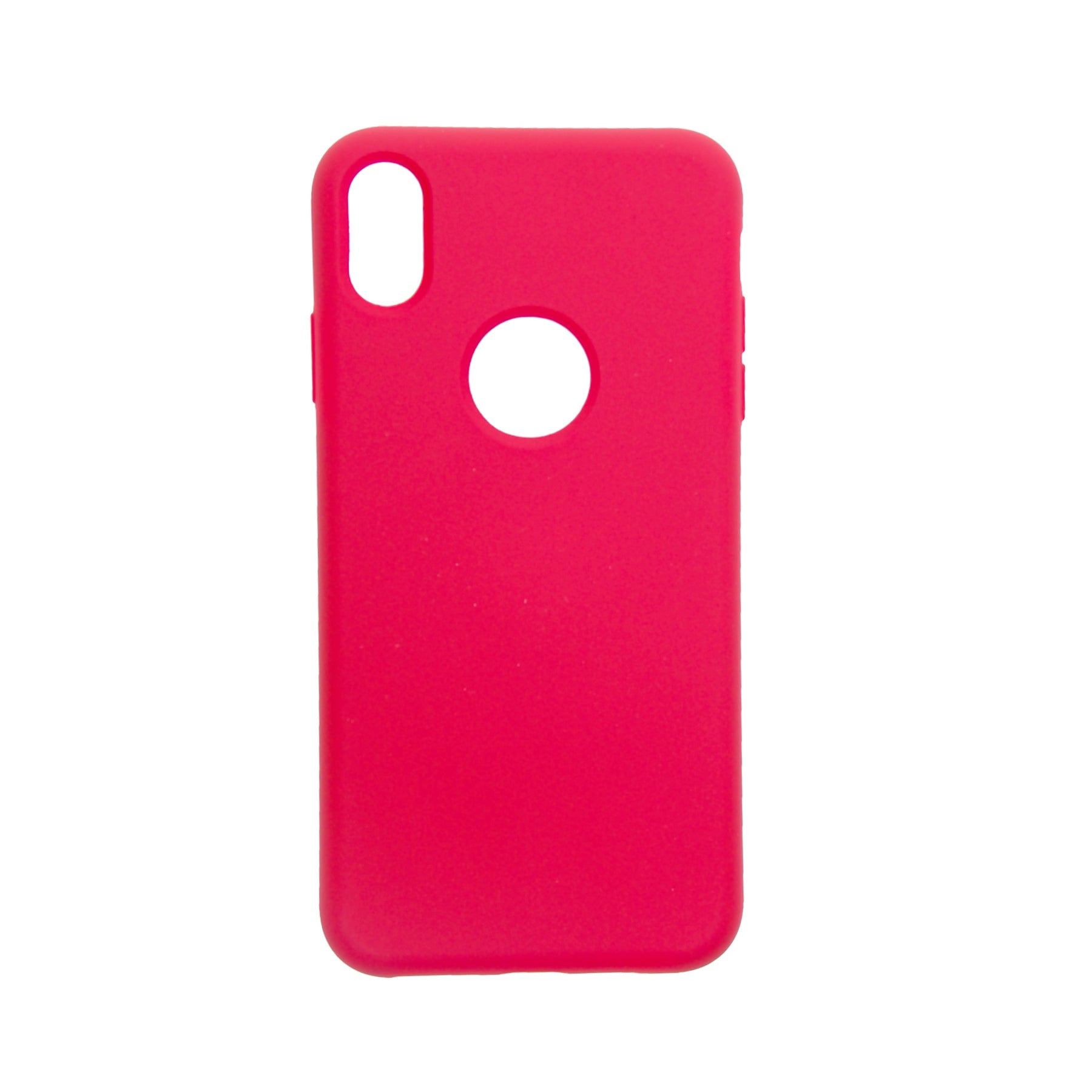 Estuche EL REY silicon fucsia - iphone xs