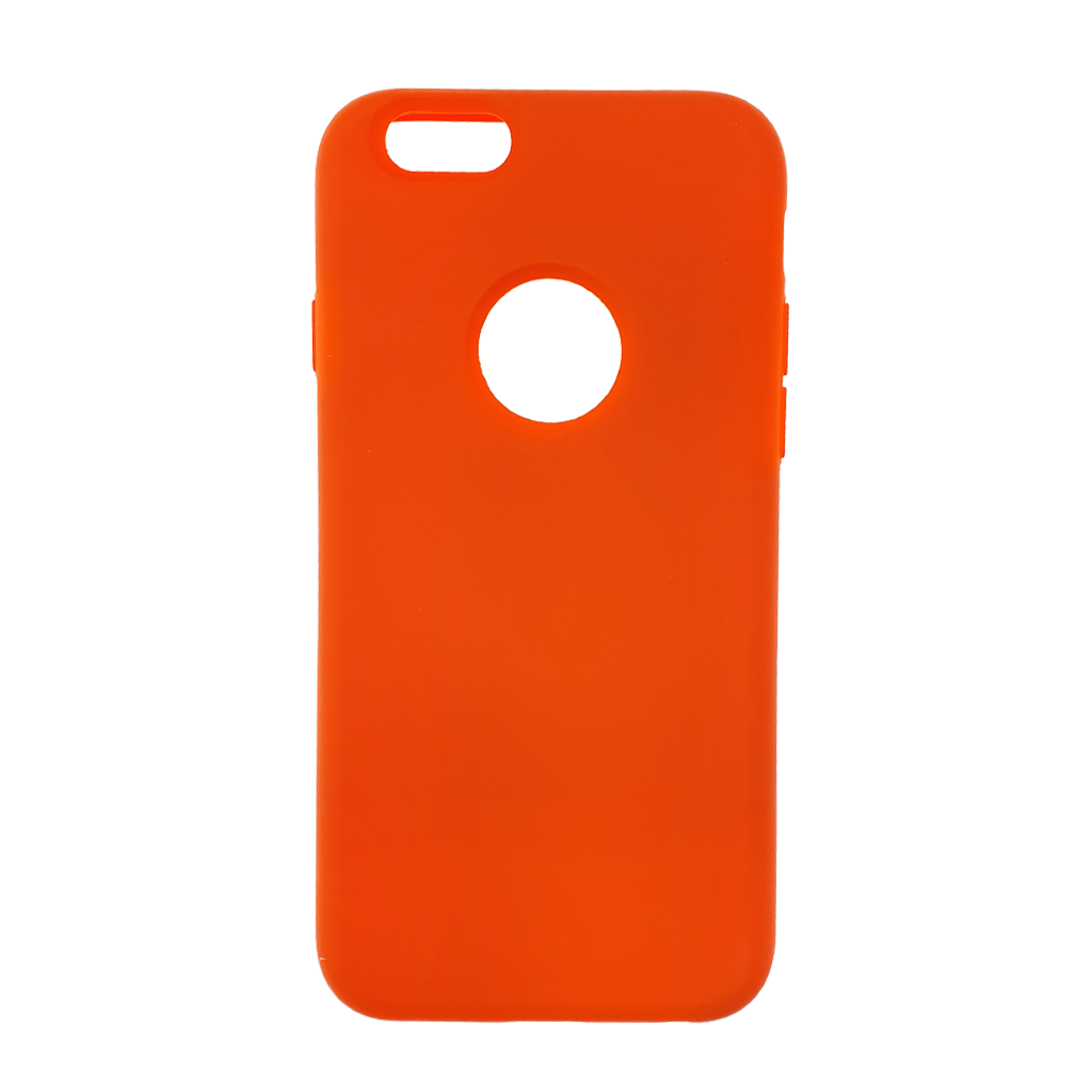 Estuche EL REY silicon naranja - iphone 6