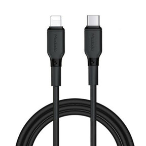 Cables MCDODO ca-7292 usb c  a  lightning pd 18w 1.2m fast charge charging data cable  negro