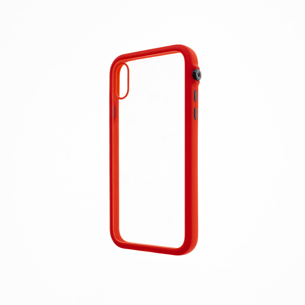 Estuche CATALYST serie impact-protection case marco de color y transparente de atrás iphone xr rojo