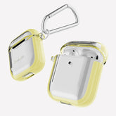 Estuche XDORIA defense clear for airpods 1/2 amarillo