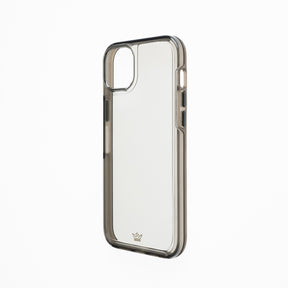 Estuche EL REY symmetry- transparente gris - iphone 14 plus