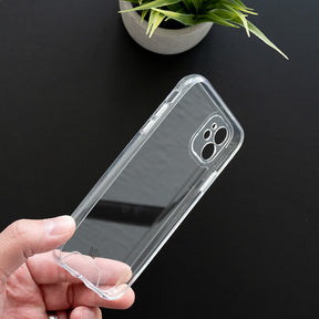 Estuche EL REY transparente con botones gris - IPHONE 11 (6.1)