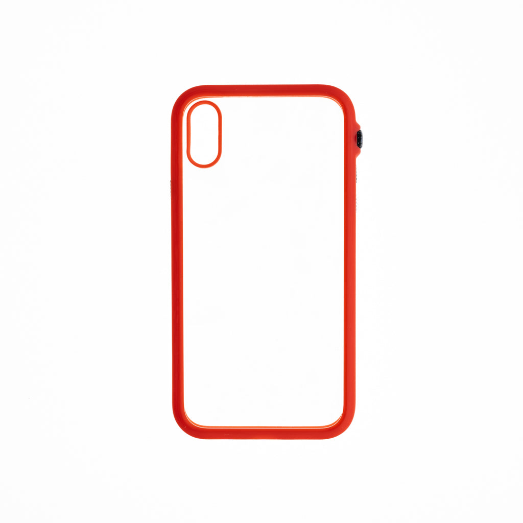 Estuche CATALYST serie impact-protection case marco de color y transparente de atrás iphone xr rojo