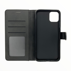Estuche LC IMEEKE libreta con porta tarjeta negro - iphone 11 pro