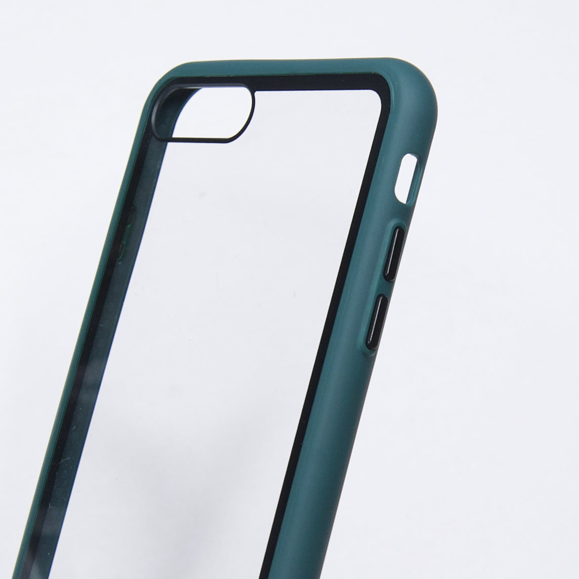 Estuche EL REY Marco De Color Verde Y Parte De Atras Transparente - Iphone 7 /8 Plus