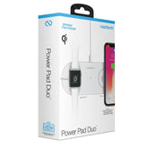 NAZTECH Cargador de pared inalambrico y para reloj BLANCO (POWER PAD DUO)