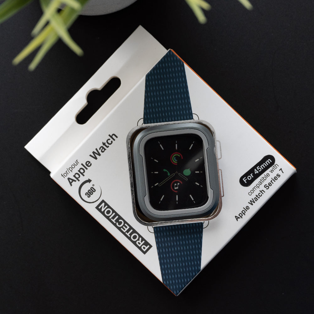 Estuche EL REY defense gris claro - APPLE WATCH 45 MM