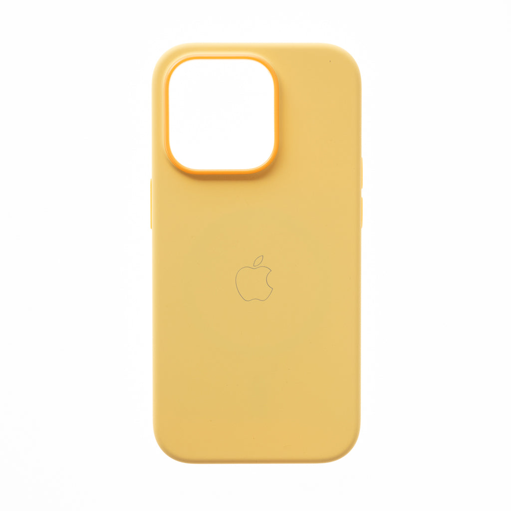 Estuche EL REY silicon case magsafe amarillo - iphone 14