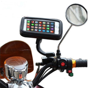 Estuche EL REY Holder Para Moto En Retrovisor Tamano Grande