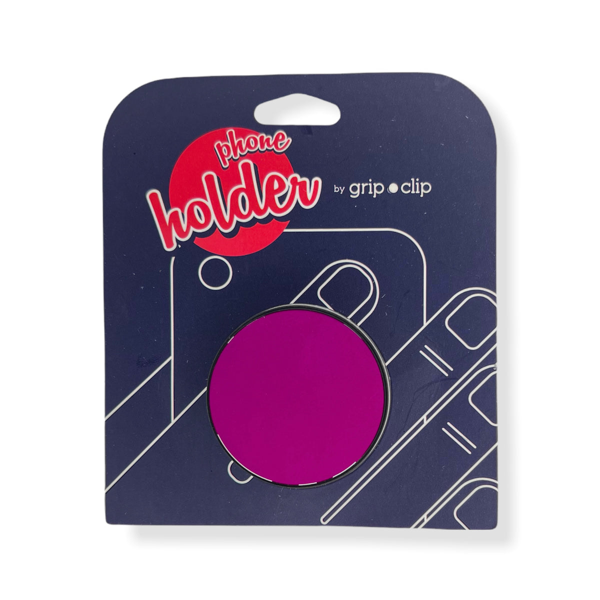 GRIP CLIP holder para sujetar el celular fácilmente morado