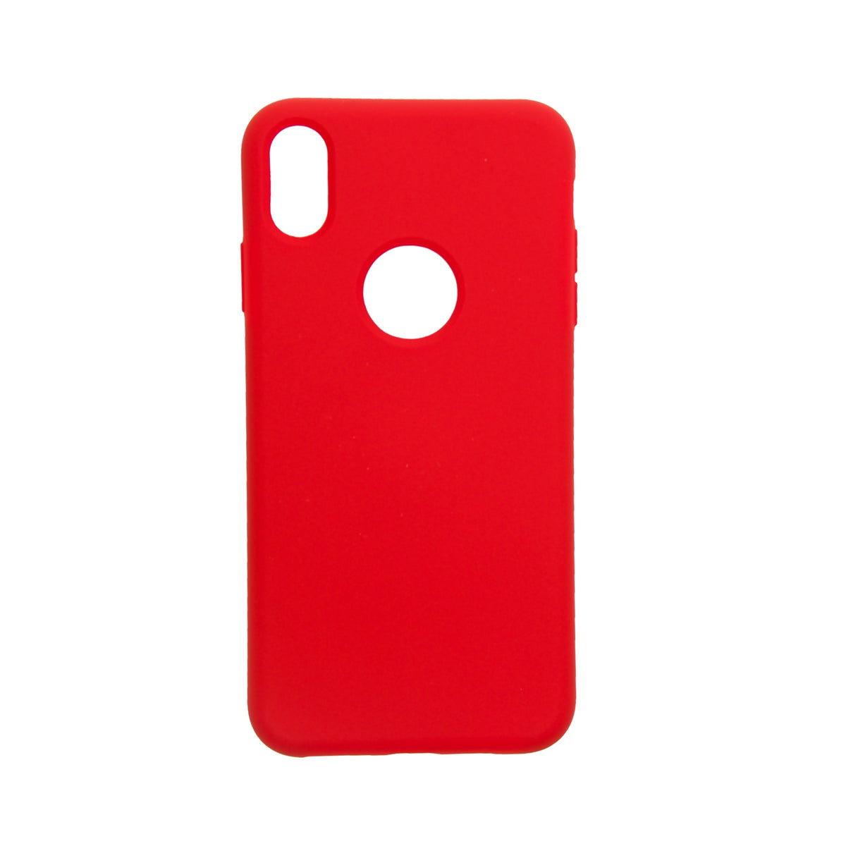 Estuche EL REY silicon rojo - iphone xs max