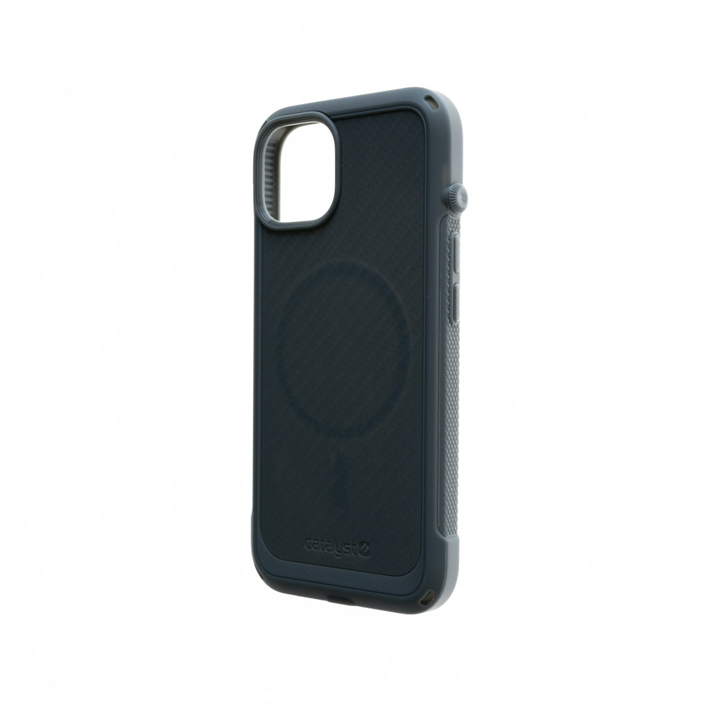 Estuche CATALYST serie vibe case fibra de carbon con magsafe iphone-13 gris